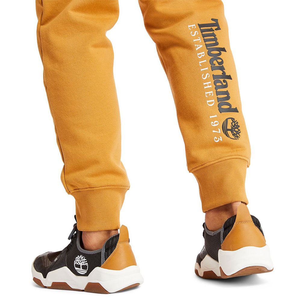 Pantaloni Timberland Barbati Maro - Essential Logo Sweat - Romania - BFWMQO231